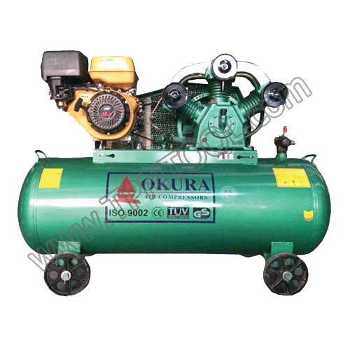 ปั๊มลมพร้อมเครื่องยนต์ Okura-OKUC26-04-T65