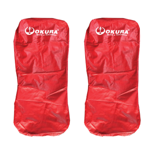 ผ้าคลุมเบาะหน้ากันเปื้อน 2 ผืนชุด Okura-OKUE97-02