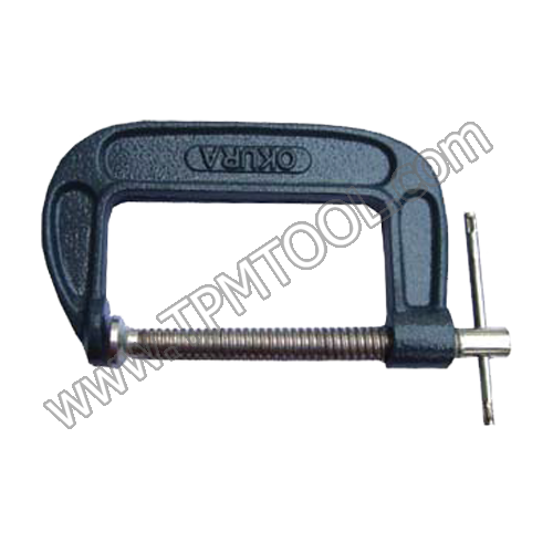 ปากกาจับชิ้นงานตัว C 10" Okura-OKUG54-01-10